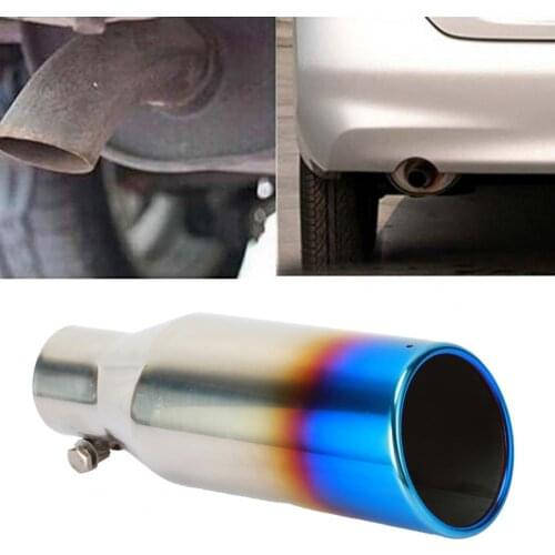 Car Exhaust Pipe Universal Stainless Steel Pipe Exhaust Manifold Auto Accessories for BMW/Honda/Toyota/Hyundai/Kia/etc