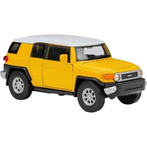 WELLY 1:36 Toyota FJ Alloy Luxury Vehicle Diecast Pull Back Cars Model Toy Collection Xmas Gift