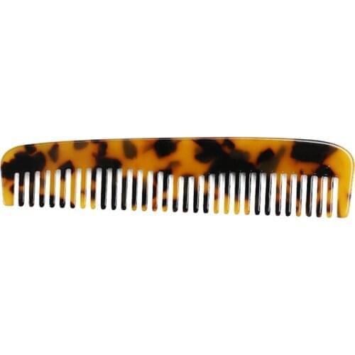 Y1UF Girls Colorful Fashion Salon tool Hair Styling Tool Anti-Static Massage Hairdressing Comb Acetate Hair Combs Hair Brush