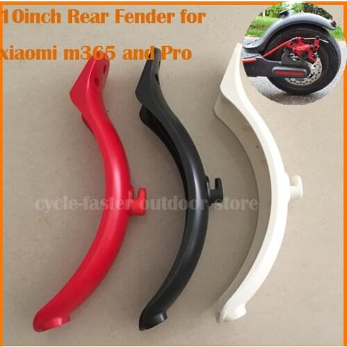 Rear Mudguard Suit With Screw 10 Inch Short Ducktail Fender Splash Mud for Xiaomi M365/Pro Electric Scooter Repaired Accessories
