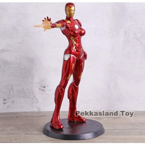 Iron Man Iron Lady Pepper Potts PVC Action Figure Collectible Model Toy