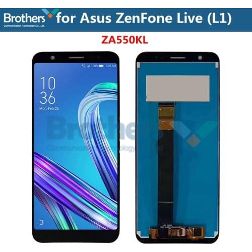 For Asus Zenfone Live (L1) ZA550KL LCD Display With Frame Touch Screen Digitizer for ASUS ZA550KL LCD Assembly LCD Screen Tested