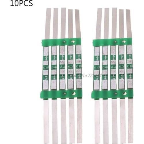 10pcs 3.7V 3A Li-ion Lithium Battery 18650 Charger Over Charge Protection Board With Solder Belt Dropship