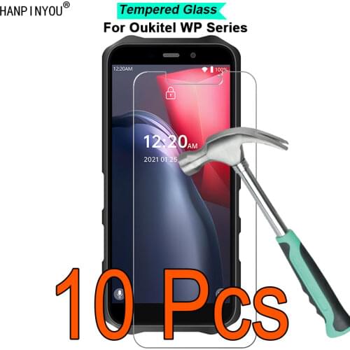 10 Pcs/Lot For Oukitel WP12 / Pro 5.5" 9H Hardness 2.5D Ultra-thin Toughened Tempered Glass Film Screen Protector Guard