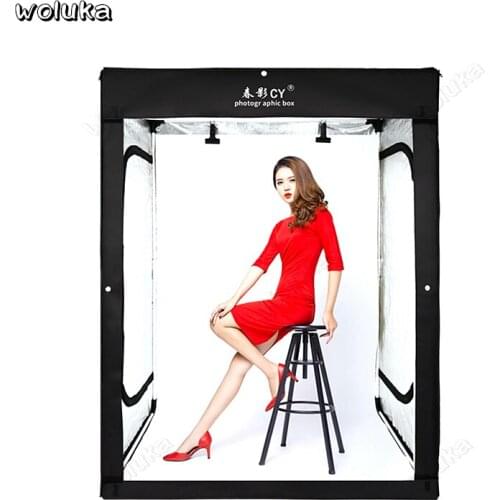 160CM Small Studio Light Set Photographic Box Clothing Portrait Shooting Mini Simple Photo photography Box CD50 T11