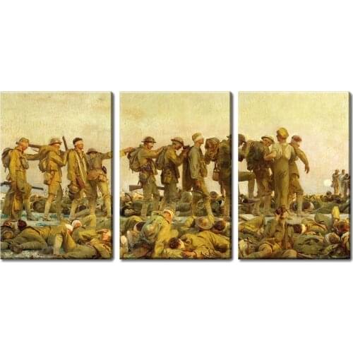 3 Panel World Famous Oil Painting Canvas Soldiers Portrait Prints Wall Art Drop shipping