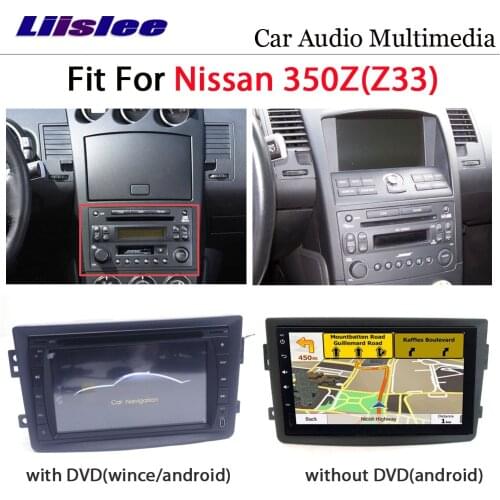 Car DVD Multimedia Player For Nissan 350Z Z33 2007~2009 Radio Android Stereo GPS Map Navigation System Audio Installation Set
