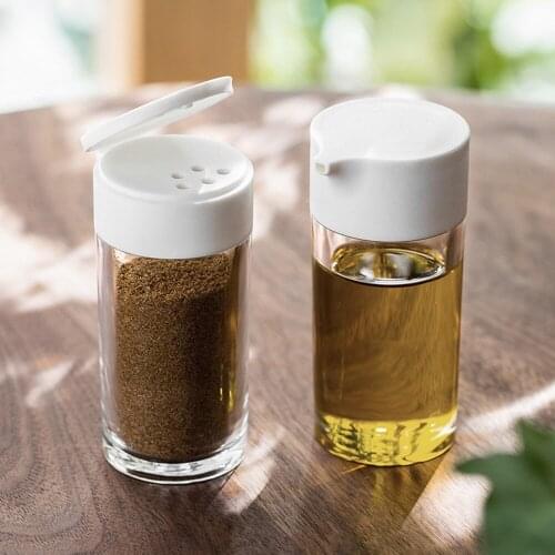 Condiment Pot Seasoning Bottle Kitchen Supplies And Materials Saltcellar Kitchen Gadgets Vinegar Bottle Soy Sauce Bottle Tools