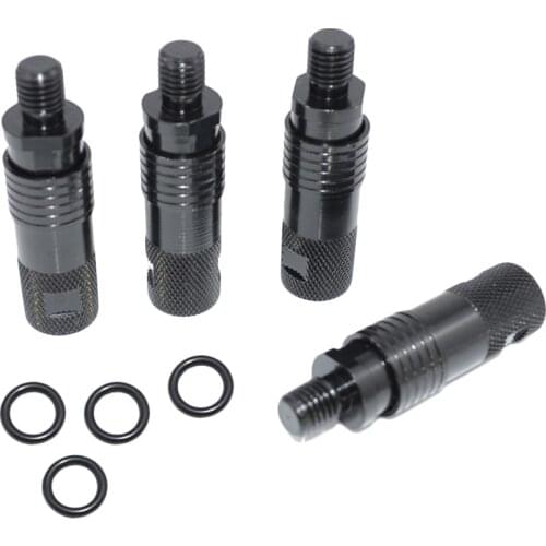 Hirisi 4Pcs Carp Fishing Quick Change Connector Easy To Install To Bank Stick Rod Pod Bite Alarms