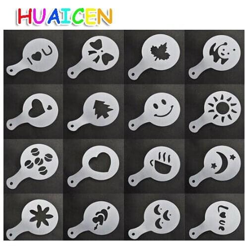 HUAICEN Coffee Stencils