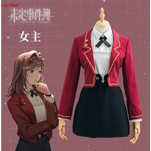New Game Tears Of Themis Heroine Rose Cosplay Costume Lawyeress Working Uniform Female Activity Party Role Play Clothing XS-XL