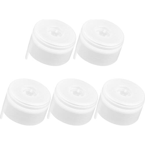 5 Disposable Non Splash Water Bottles Caps Non-Spill Plastic Sealing Lids Home Office 3 and 5 Gallon Water Jugs Drinking Covers