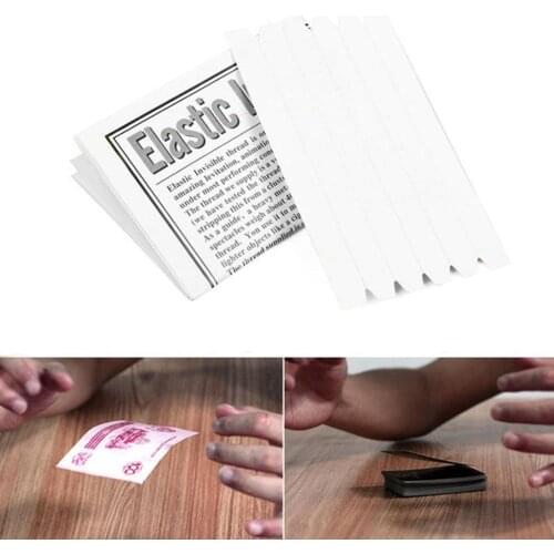 Nylon Invisible Elastic Stretch Hidden Coil Thread Haunted Floating Magic Set