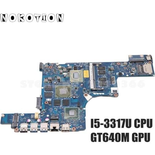 Q5LJ1 LA-8203P Main Board For Acer M5-581T Laptop Motherboard i5-3317U 1.7Ghz CPU Onboard with video card