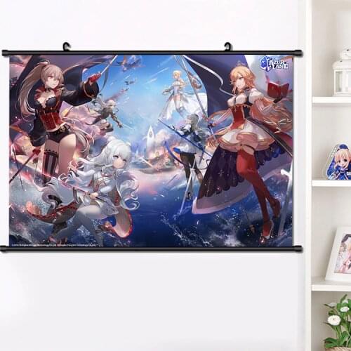 NEW Anime Game Azur Lane Dunkerqued HD Wall Scroll Painting Beautiful Poster Home Decor Collectible Decorative Art Gift 40*60 cm