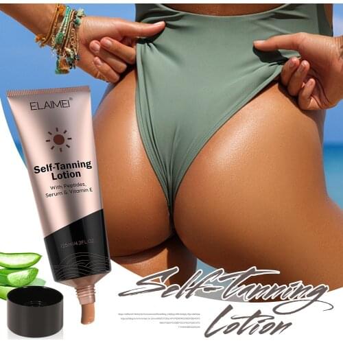 Self Tanner Self Tanning Lotion Quick Drying Provide Bronze Skin Look Skin Bronzer Sunless Tanning Lotion