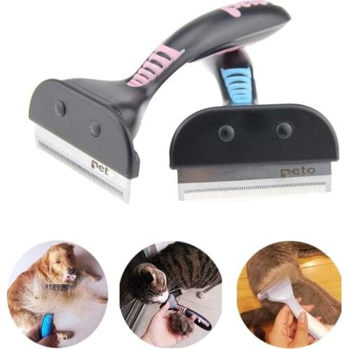 NEW Pet Dog Cat Hair Removal Brush Comb Furmins Pet Grooming Tools Hair Shedding Trimmer Comb for Dogs Cats
