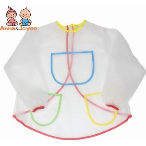 EVA Waterproof Anti Dressing Gown Baby Bibs Towel/children Bibs/ Baby Clothing Towels for 1 Piece/lot TRK0146