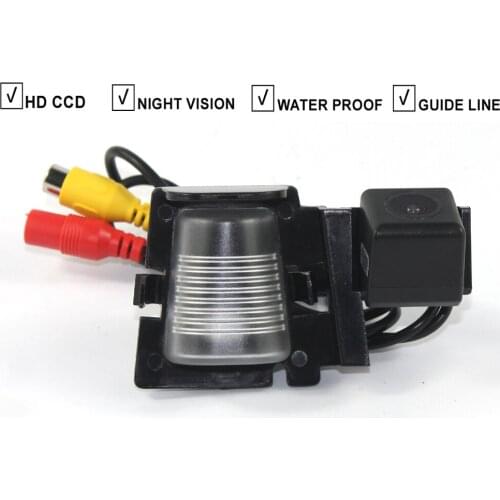 Car Reverse Rear View Backup Reversing Camera For JEEP Wrangler 2012-13 Night Vision Water proof Guide Line