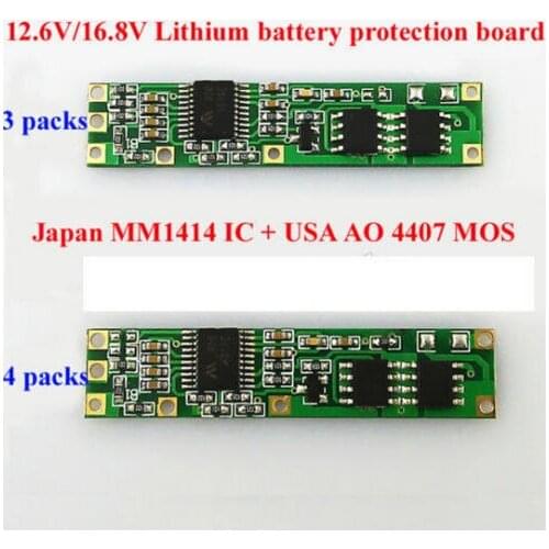 5pcs Battery BMS Protection PCB Board for 3-4 packs 18650 Li-ion lithium Battery