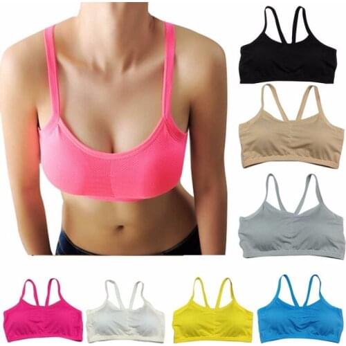 Women Underwear Sports Bra Sportswear Push Up Bra Sexy Lingerie Running Yoga Gym Girl Strap Tank Top Tracksuit