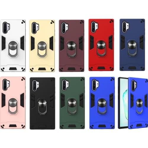 For Samsung Galaxy Note 10 Pro Case Hard With Stand Armor Back cover Case for samsung A10 A20 A30 A40 A50 A70 A51 A71 A81 A91