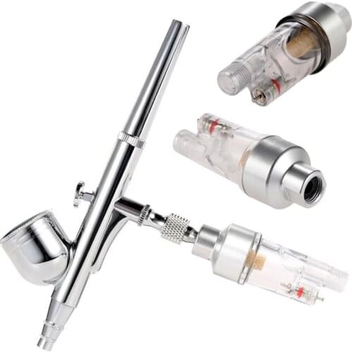 1Pcs 1/8" In-line Mini Air Filter Airbrush Moisture Water Trap Mayitr For Spray Pen Brush Tool 65 x 23 x 23mm