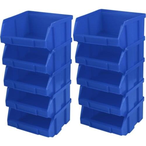 10cs/Package Plastic Box Storage Box Component Storage Box Storage Container Warehouse Storage Parts Organizer Rack