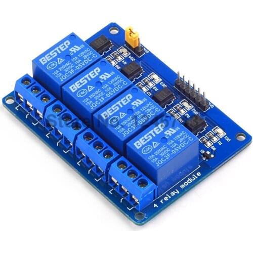 4 Channel Relay Module With Optocoupler Relay Output 4 Way 4CH Relay Module For Arduino DIY Remote Control RC Toy