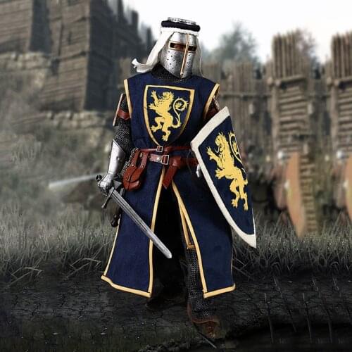 Pre-sale 1/6 LION KNIGHT TEMPLAR Male Figure Model FIRE PHOENIX FP004 12'' Soldier Action Body Doll Full Set Toys for Collection