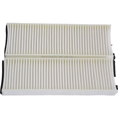 2Pcs Car Cabin Filters For AUDI A6 C6 R8 A4 B8 2004-2015 4F0 898 438 A B C 4F0-819-439