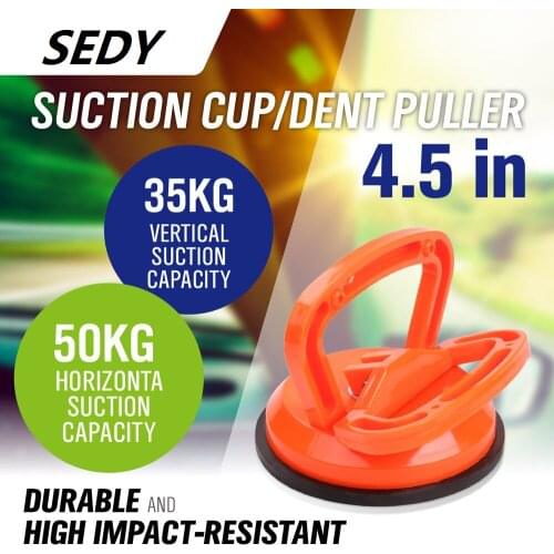 2020--- 4.5inch Heavy Duty Large Suction Cup Dent Remover Puller Auto Dent Body Glass Removal Hand Tool Rubber Pad Handle Lifter