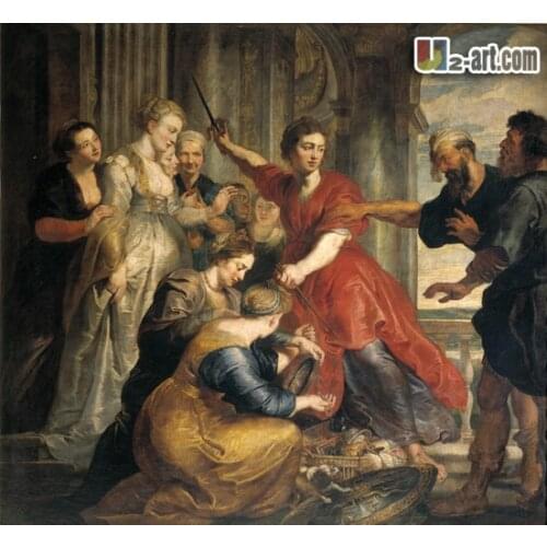 Canvas Prints (Aquiles Descubierto Por Ulises y Diomedes) Home deco picture wall art painting Prints 13-Zjyh-(88)(24*24 inch)