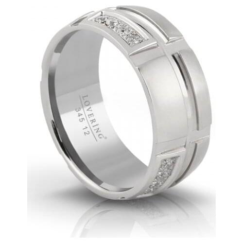 Lvr345 Steel Wedding Ring