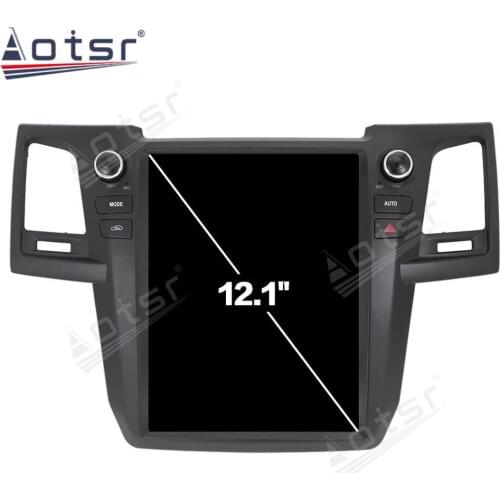 For Toyota Fortuner Hilux Android Radio Tape Recorder 2005 - 2015 Car Multimedia Player Stereo Autoradio Head Unit Navi GPS PX6