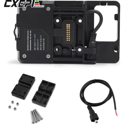 Mobile Phone USB GPS Navigation Bracket USB Charging Mount support For BMW R 1200 GS high verson fit R1200GS LC/ADV 2013-2018