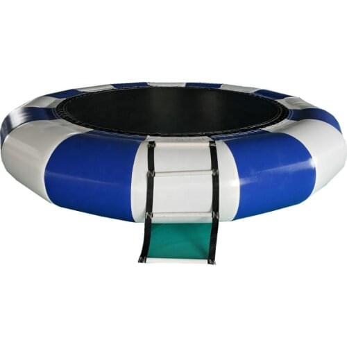 Inflatable Water Trampoline Series Splash Padded Water Bouncer Inflatable Jump Water Trampoline Bounce Swim for Water Sports