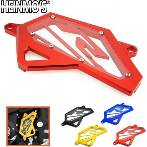 Motorcycle Parts Front Sprocket Chain Guard Cover for Yamaha R25 2013-2018 R3 MT03 MT25 2015-2018 R3 ABS 2017 2018 CNC Aluminum