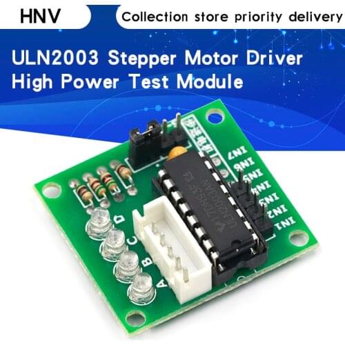 High-power ULN2003 Stepper Motor Driver Board Test Module For Arduino AVR SMD