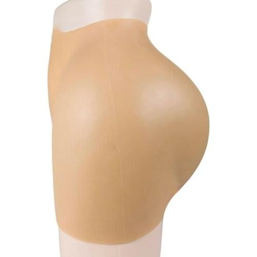 Full Silicone Hips Buttocks Enhancer Pants Transgender Butt Lifter Shaper Size M
