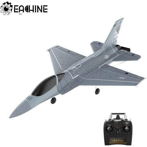 Eachine Mini F16 Falcon RC Airplane 365mm Wingspan EPP 2.4G 6-Axis One Key Return Aerobatic Fixed-wing Trainer RTF for Beginners