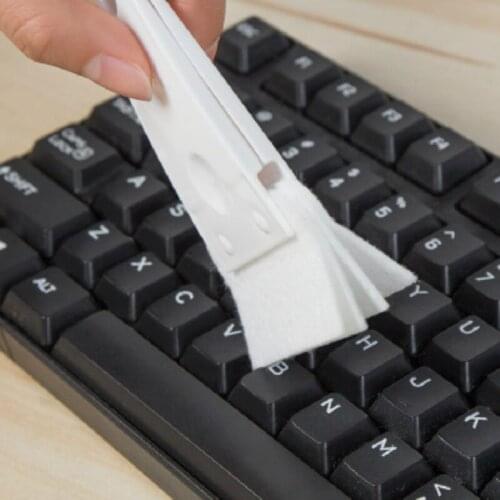 Electric fan cleaning brush dust removal brush automobile air conditioning air outlet dust removal gap cleaning brush