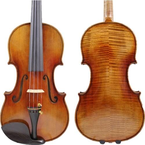 Guarnieri Ole Bull' 1744 Violin violino Copy ."All European Wood" ,oil varnish!Best performance!Free Shippin, Case,Bow