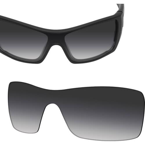 SmartVLT Replacement Lenses Polarized for Oakley Batwolf Sunglasses - Grey Gradient