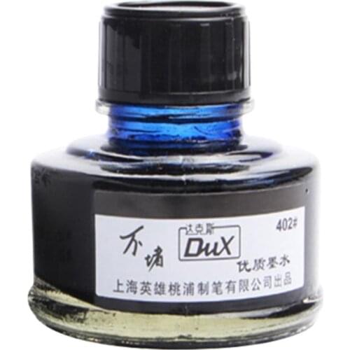 New 50ML Smooth Writing Fountain Pen Ink Glass Bottle Student School Office Supplies