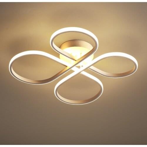 Bedroom Lamp Simple Modern Led Ceiling Lamp Flower Shape Home Creative Atmosphere Art Children Room Lighting