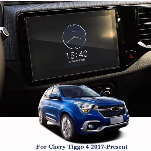 For Chery Tiggo 4 2017-2019 GPS Navigation Screen Glass Protective Film Dashboard Display Protective Film Internal Accessories