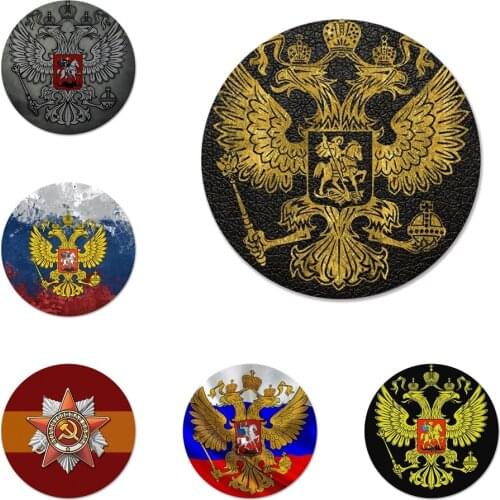 Armenia russia Flag Icons Pins Badge Decoration Brooches Metal Badges For Clothes Backpack Decoration