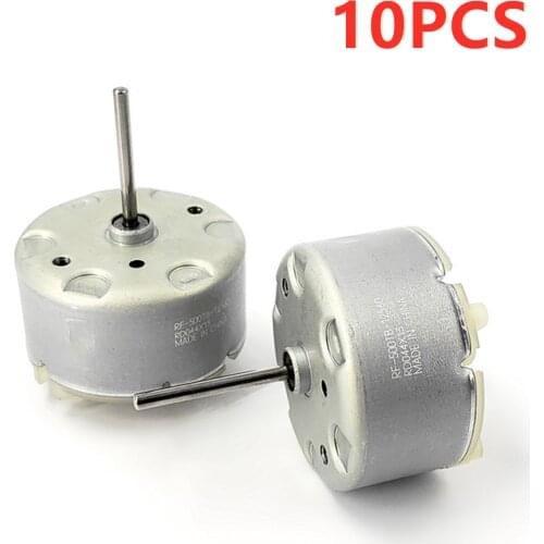 10PCS/LOT Mabuchi RF-500TB-12560 DC motor sprayer humidifier alarm bell light meter shaker motor