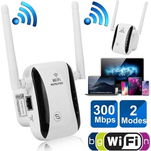 300M Small Steamed Bun Repeater Signal Amplifier Wifi Repeater Through Wall Router WR29 New Wireless AP Home Routing